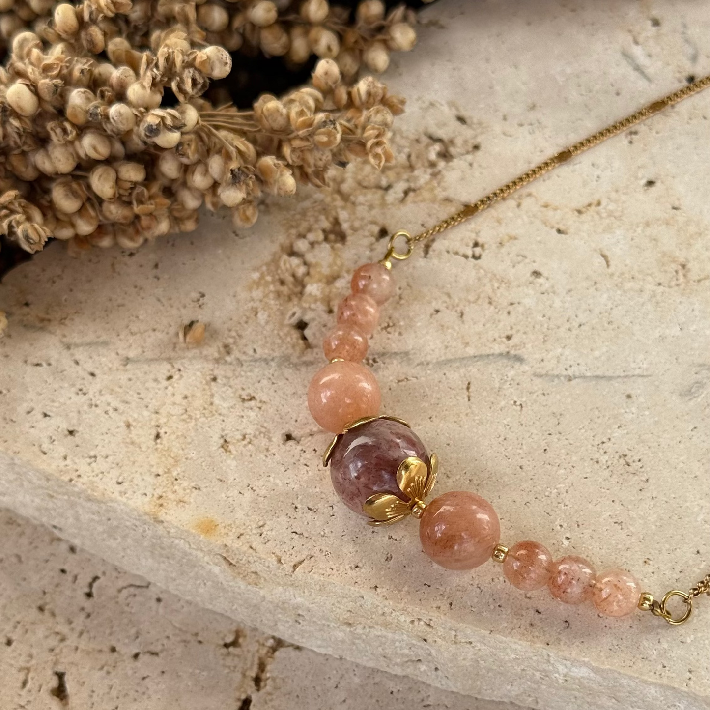 Collier baby Luna ; création