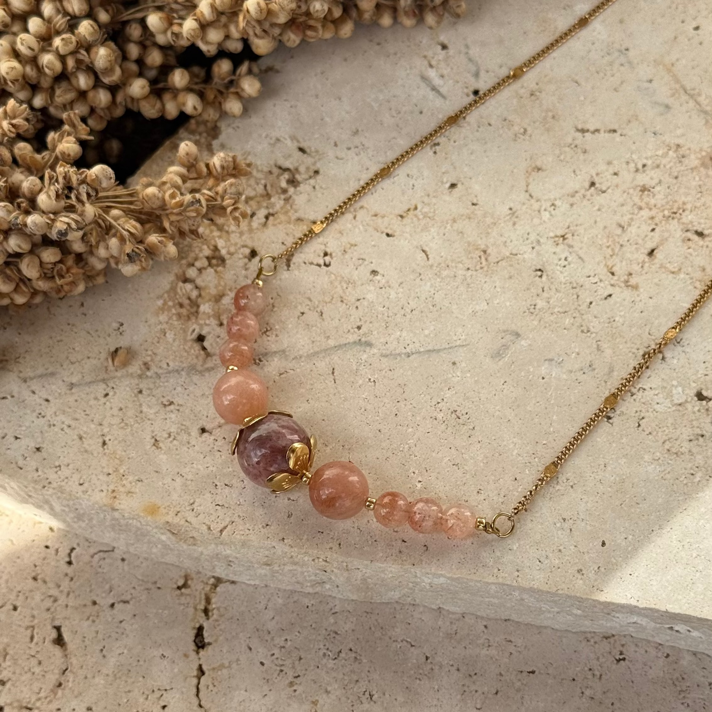 Collier baby Luna ; création