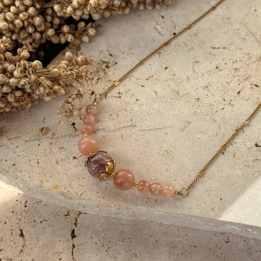 Collier baby Luna ; création