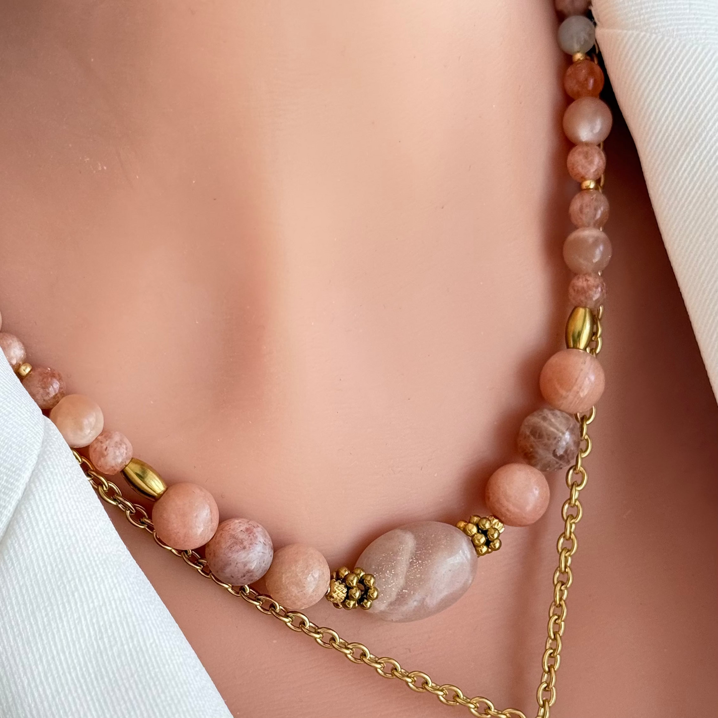 Collier Luna ; création