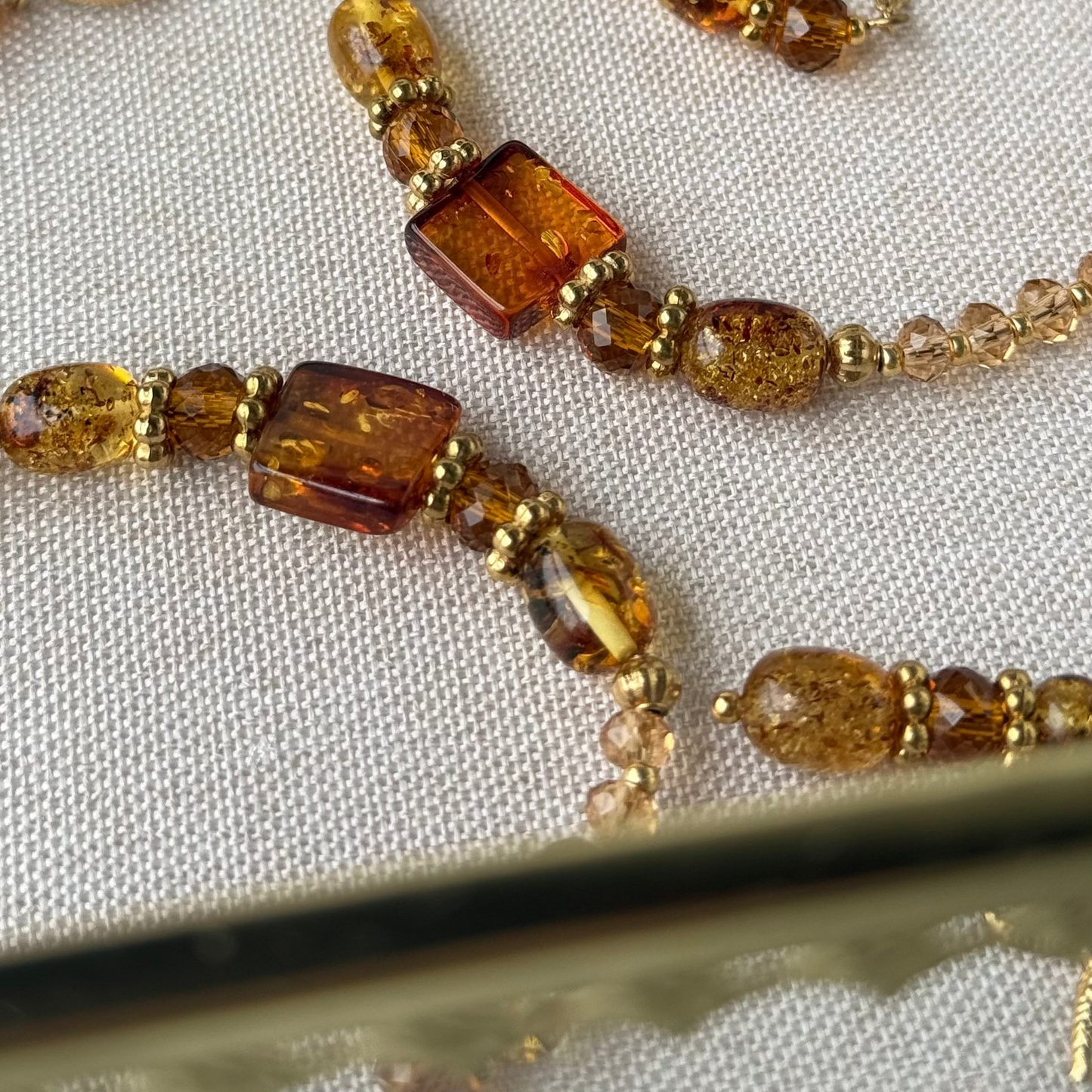 Bracelet Ambrine ; création