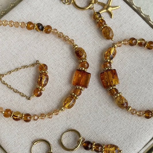 Bracelet Ambrine ; création