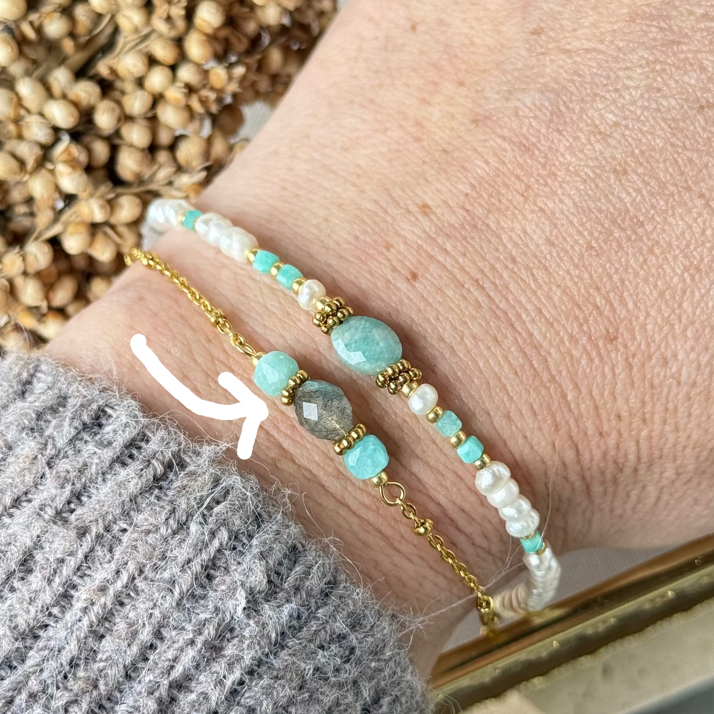 Bracelet Théa ; création
