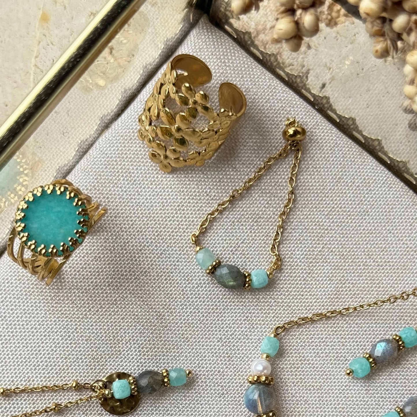 Bague Thea ; création