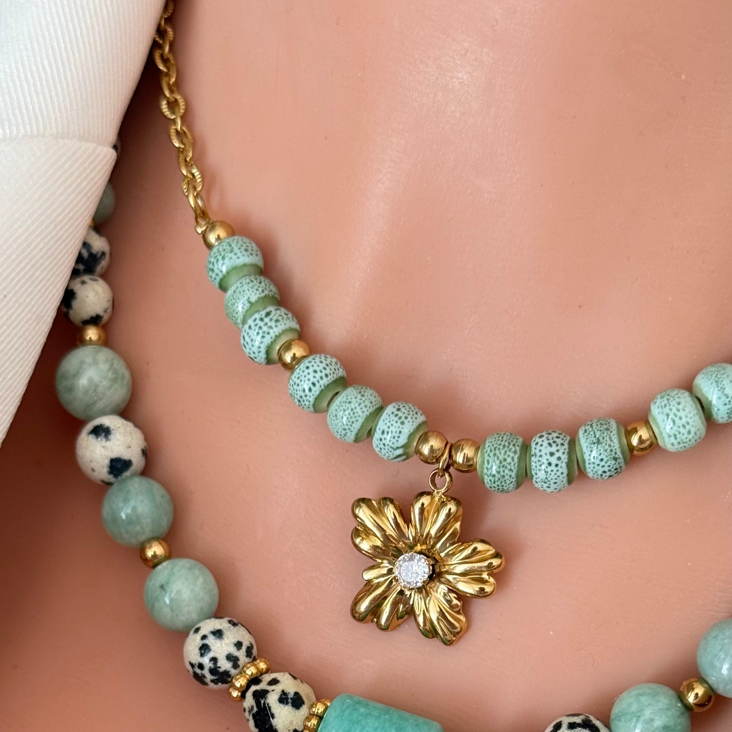 Collier  Florine ; création