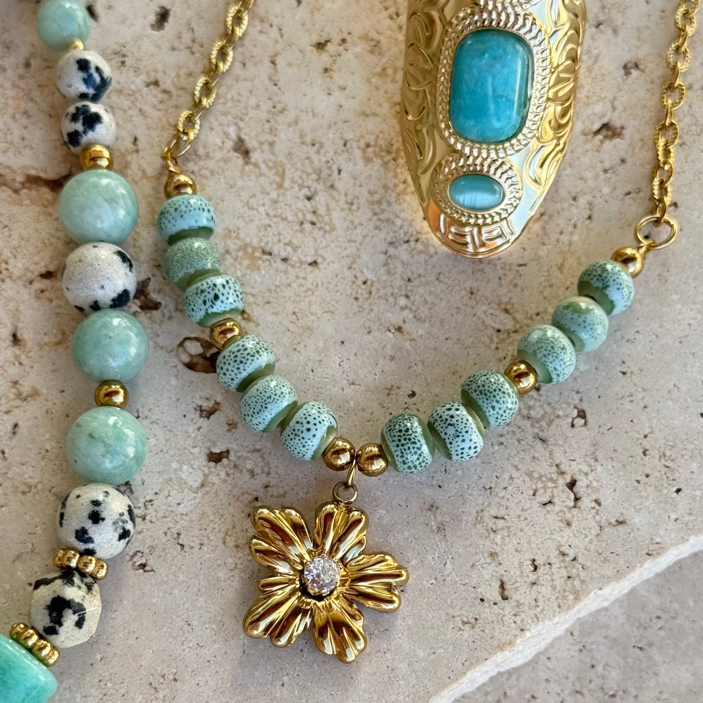 Collier  Florine ; création