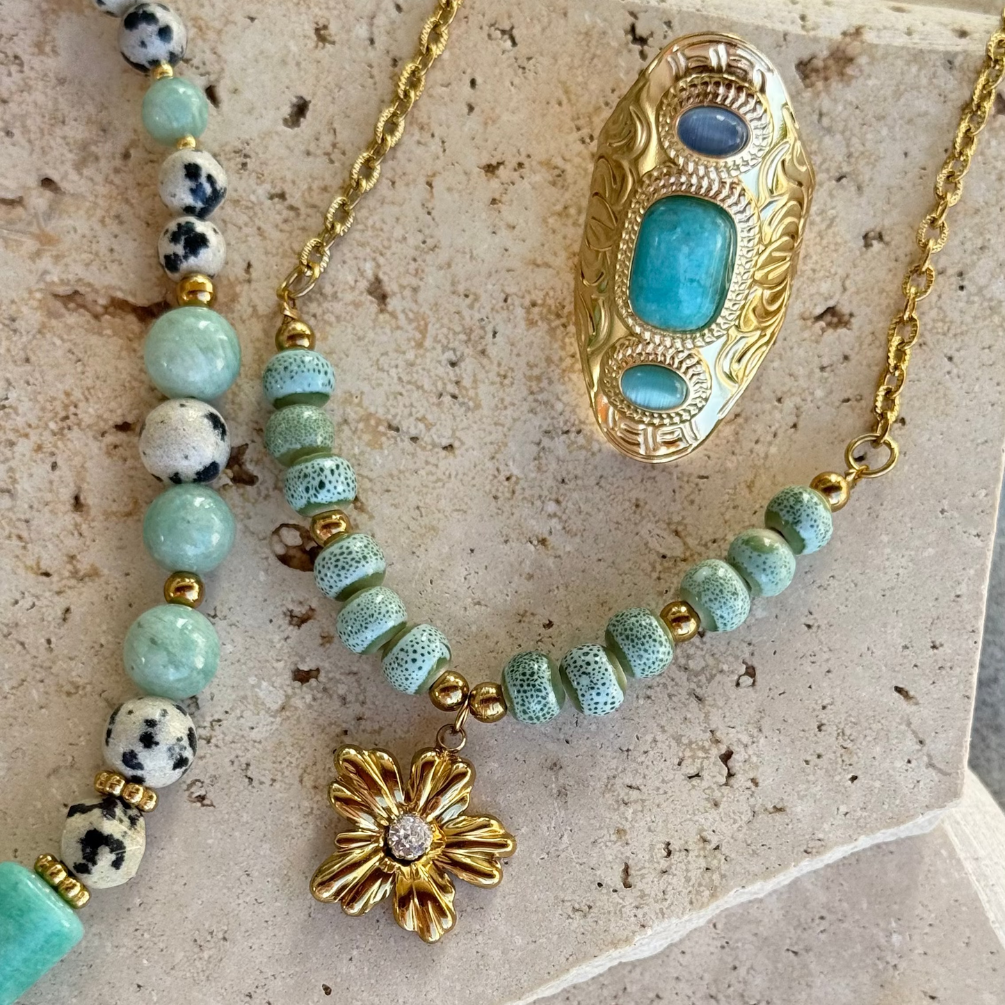 Collier  Florine ; création