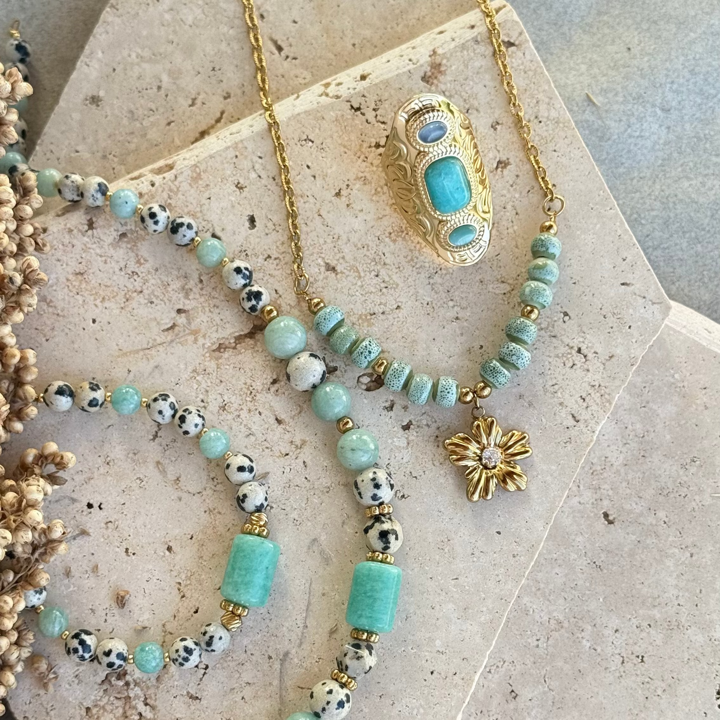 Collier  Florine ; création