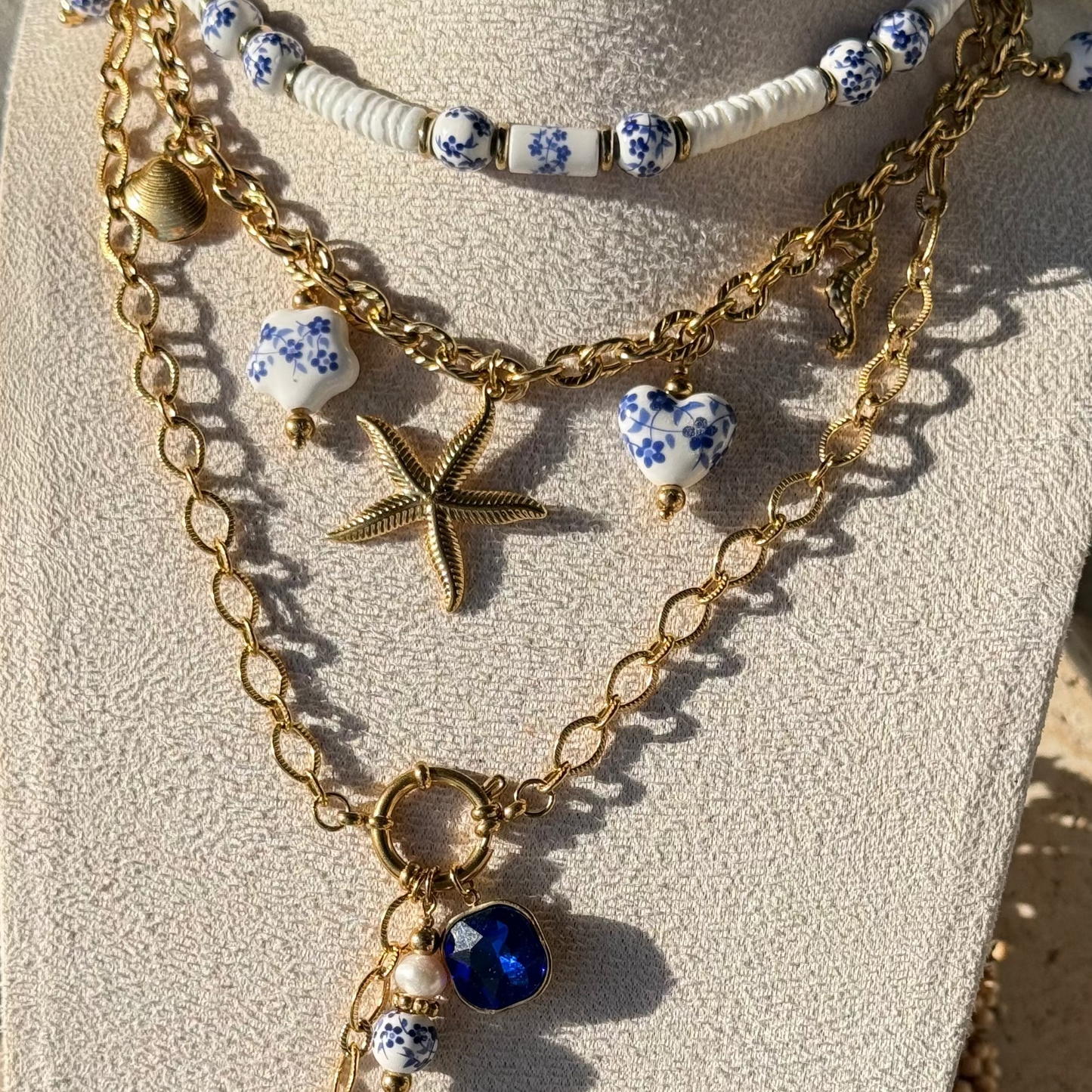 Collier Ava ; création