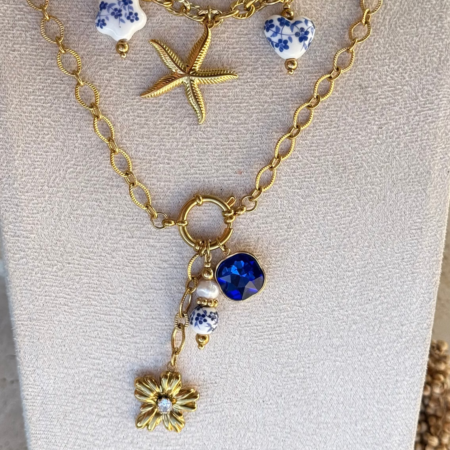 Collier Bouée Zaros ; création