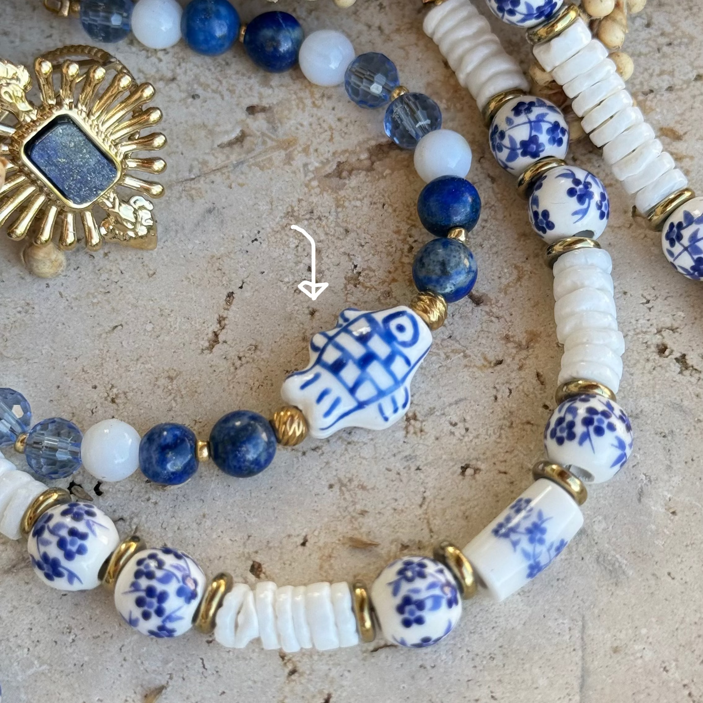 Bracelet Sitia ; création