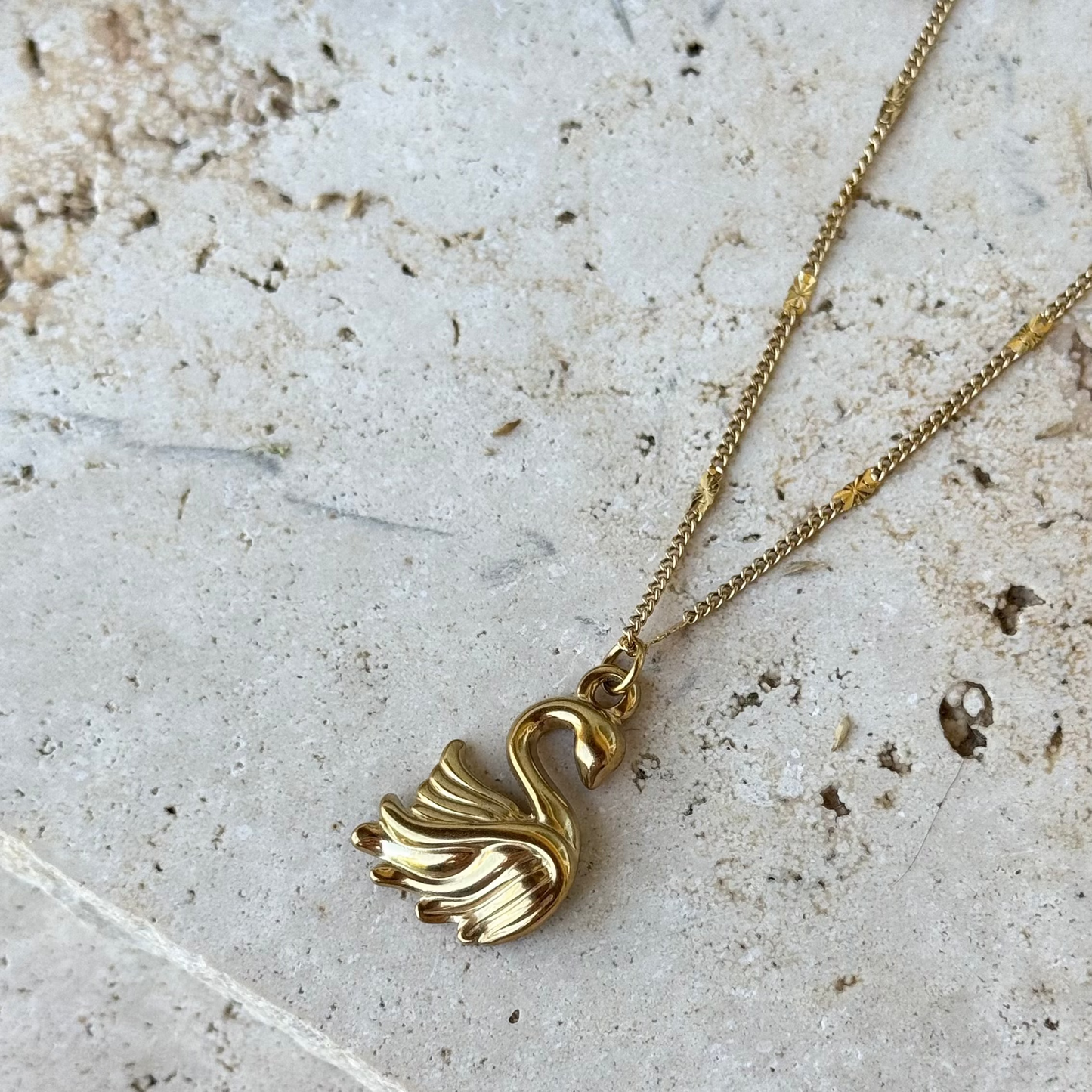 Collier Cygne ; création