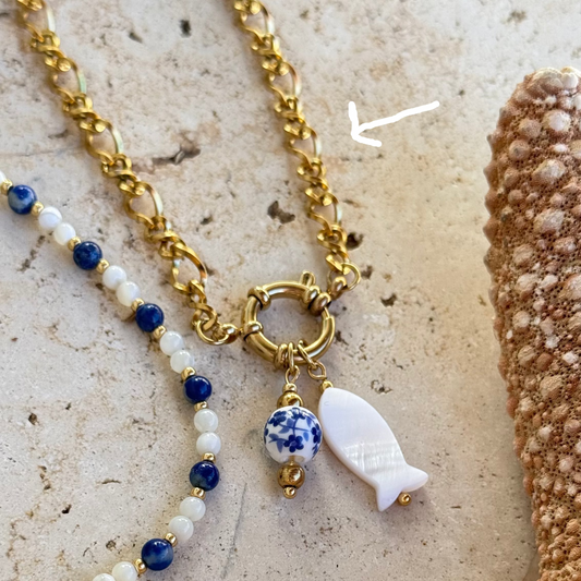 Chaine de cheville ou Bracelet Kao ; création