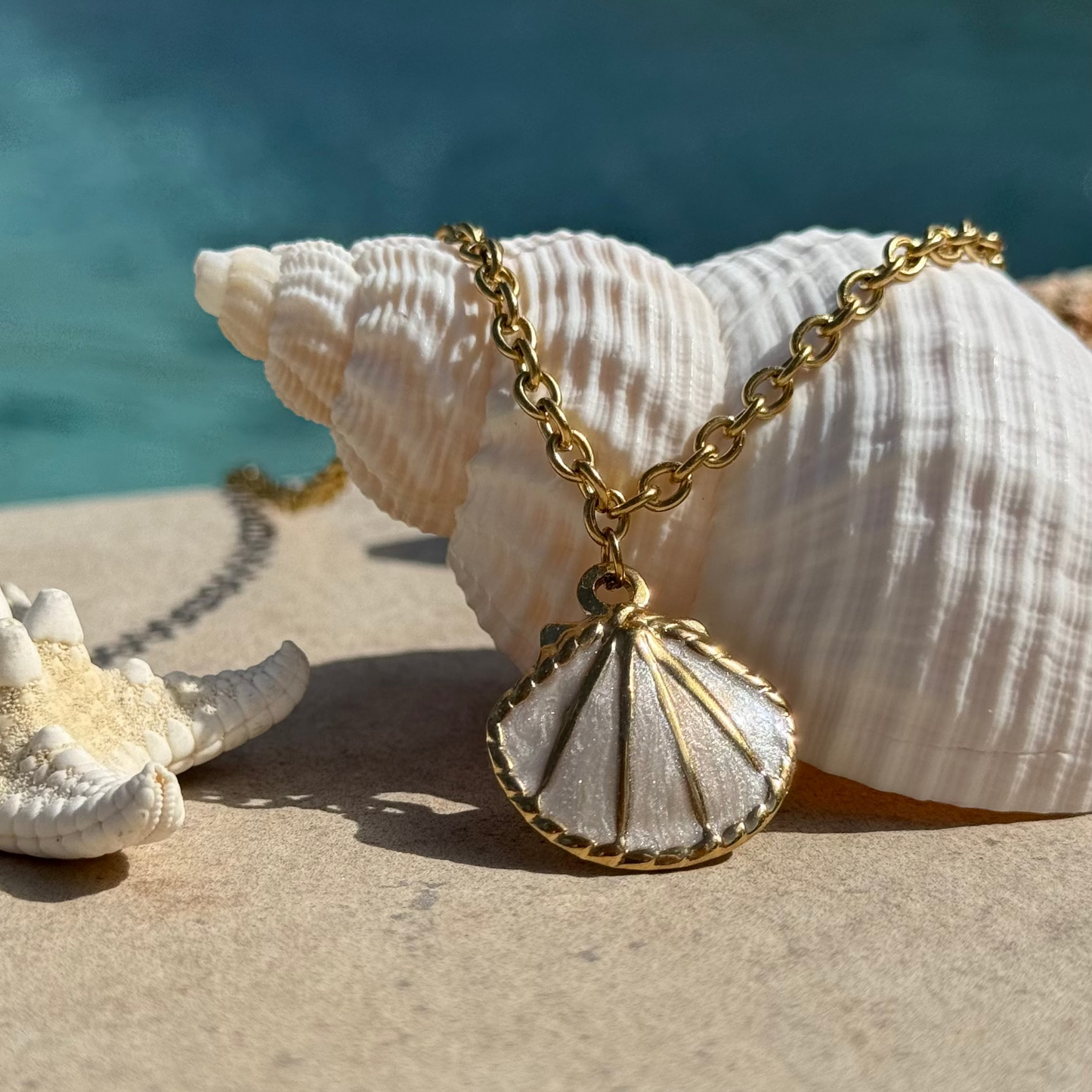 Collier Shell , création
