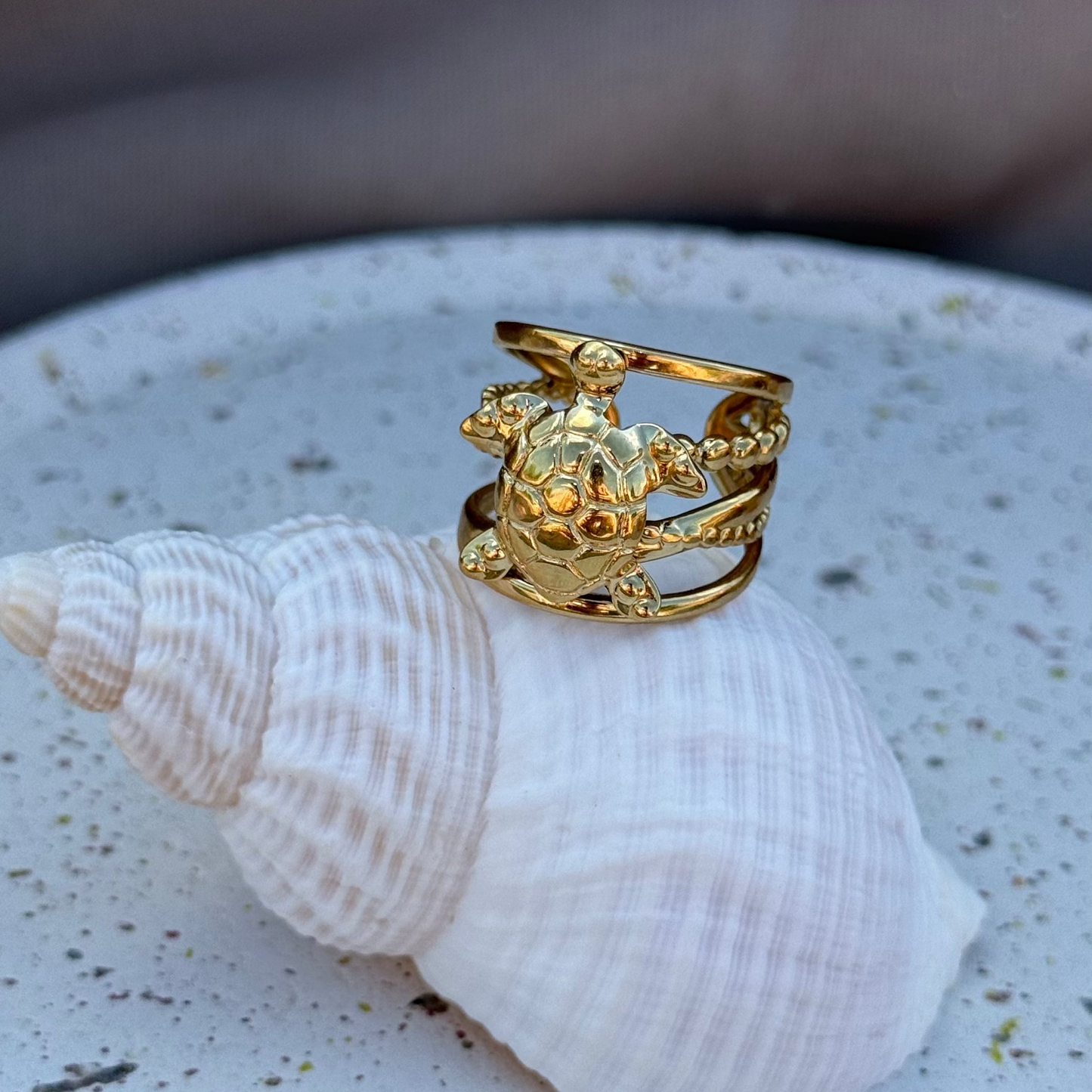 Bague Tortue