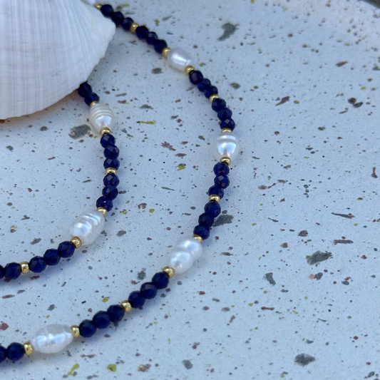 Collier Blue ; création