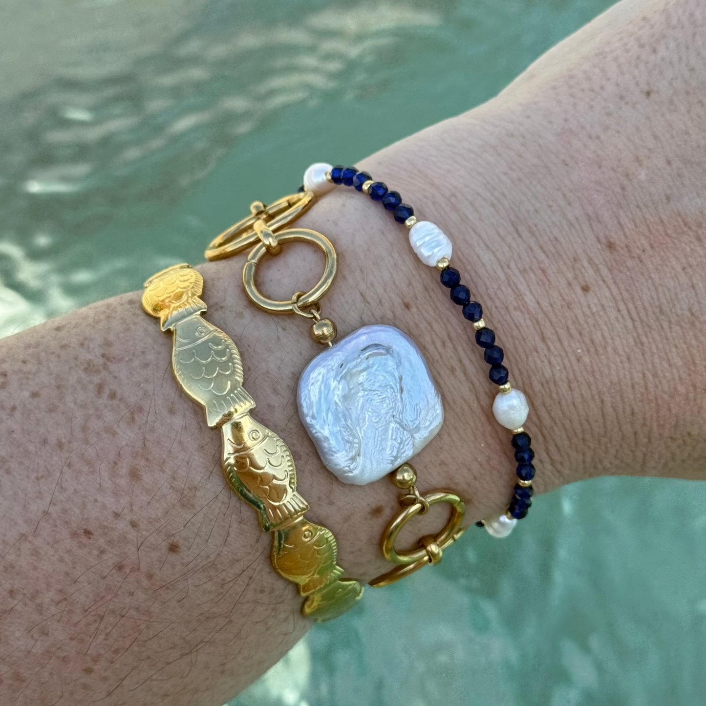 Bracelet Blue ; création