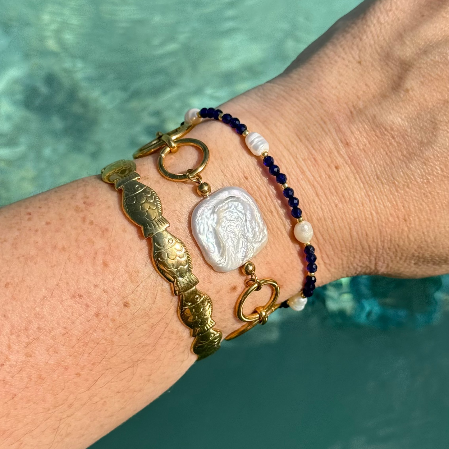 Bracelet Blue ; création