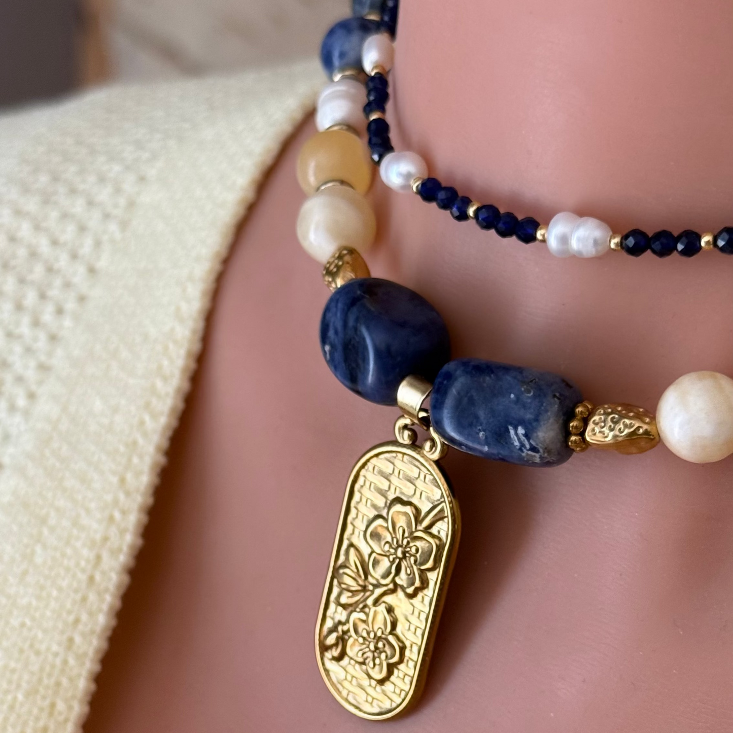 Collier Ondine ; création