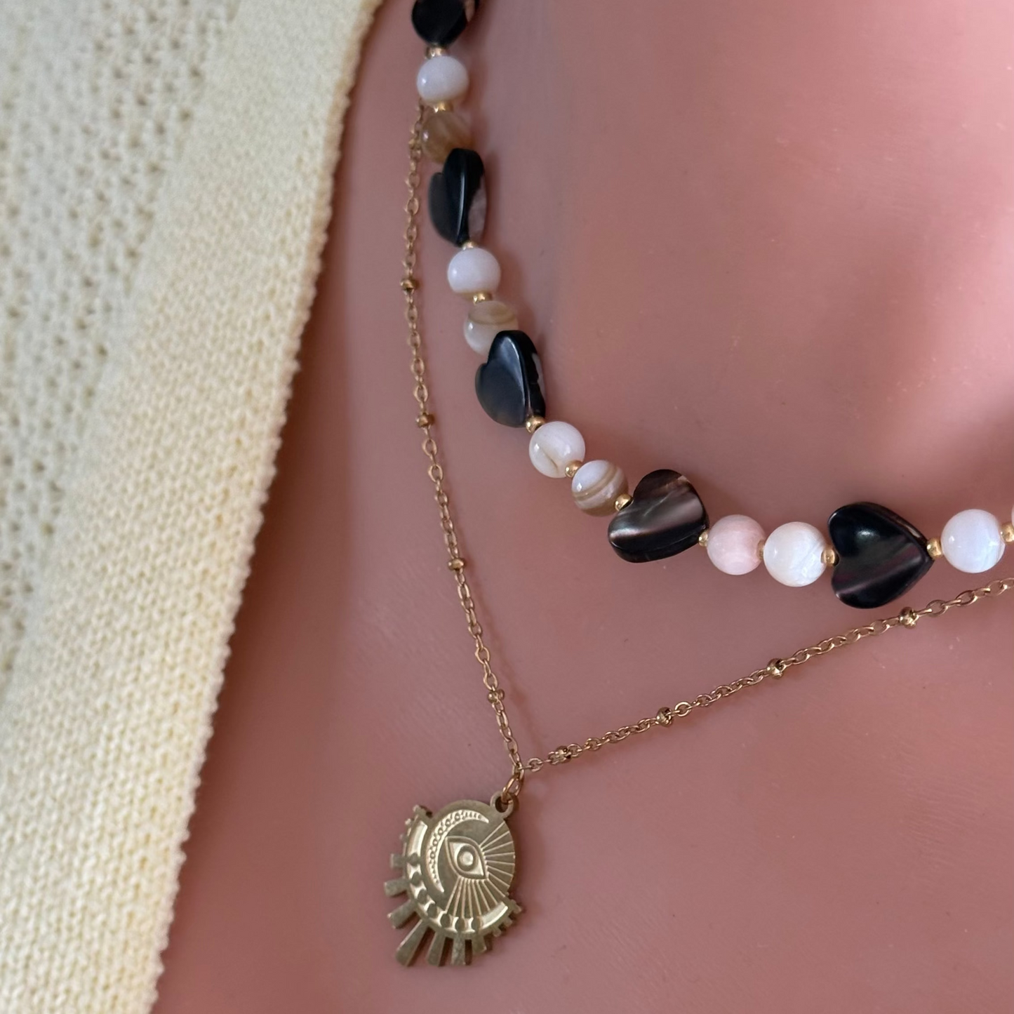 Collier Vaina ; création