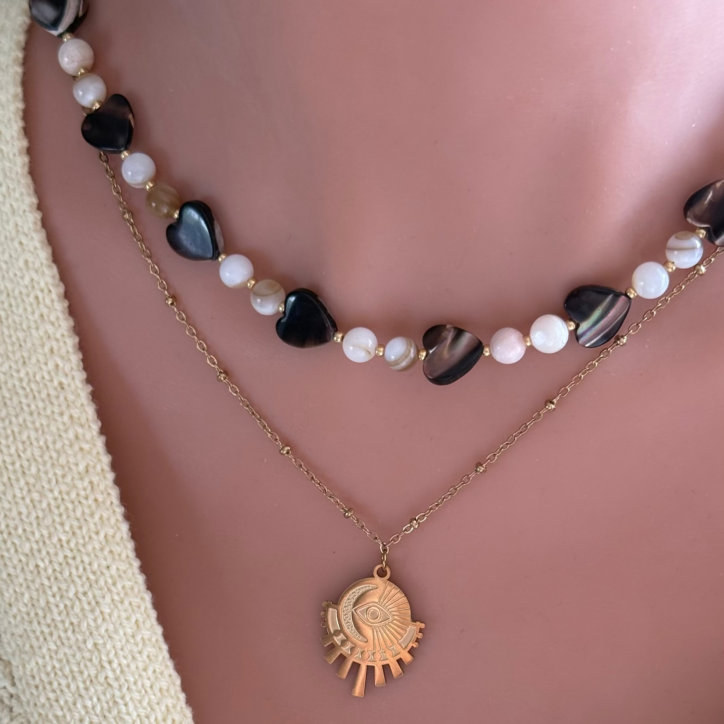 Collier Vaina ; création