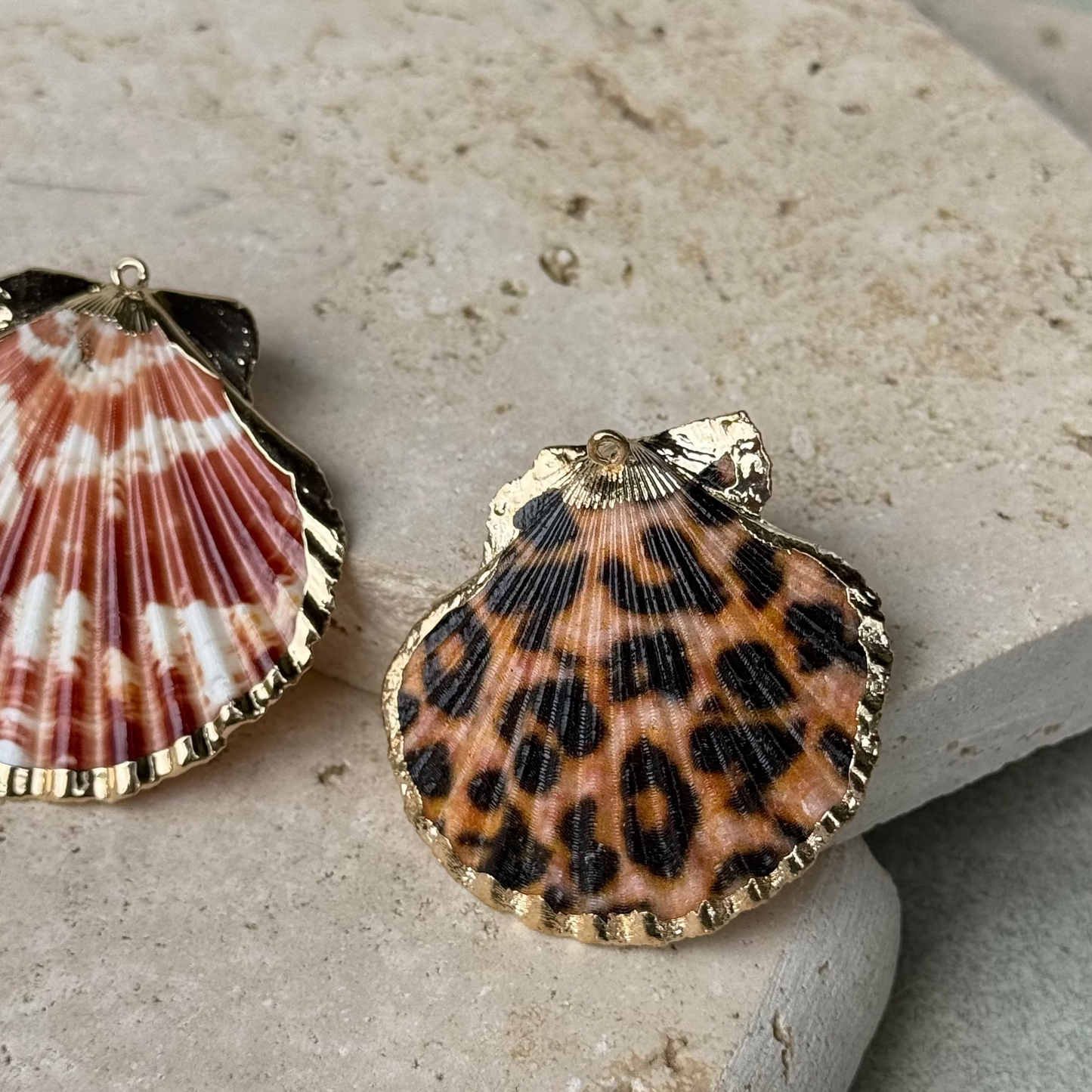 Pendentif coquillage saint jacques