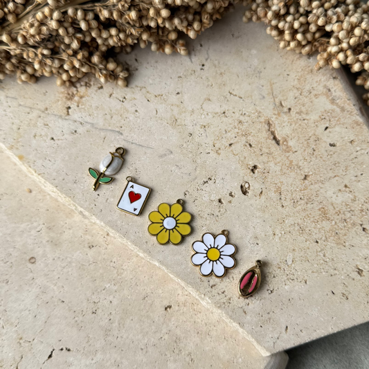 Pendentifs acier divers