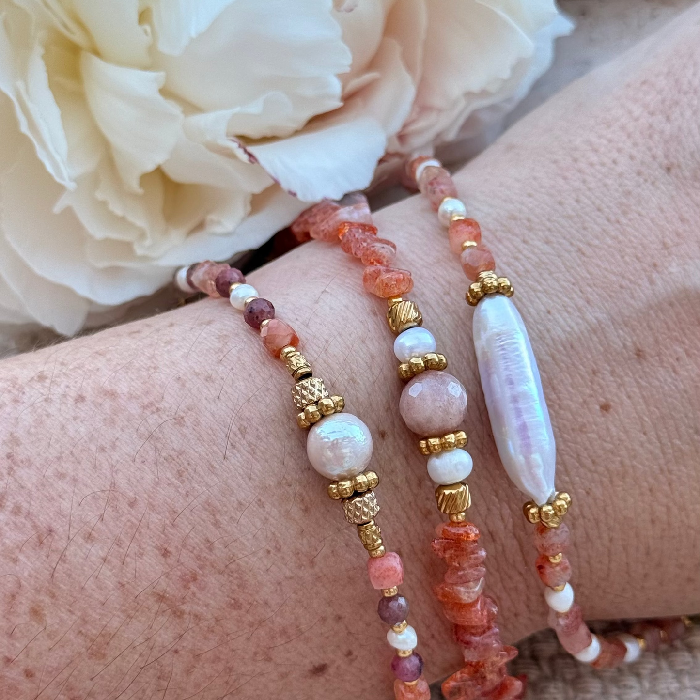Bracelet Sunset ; création