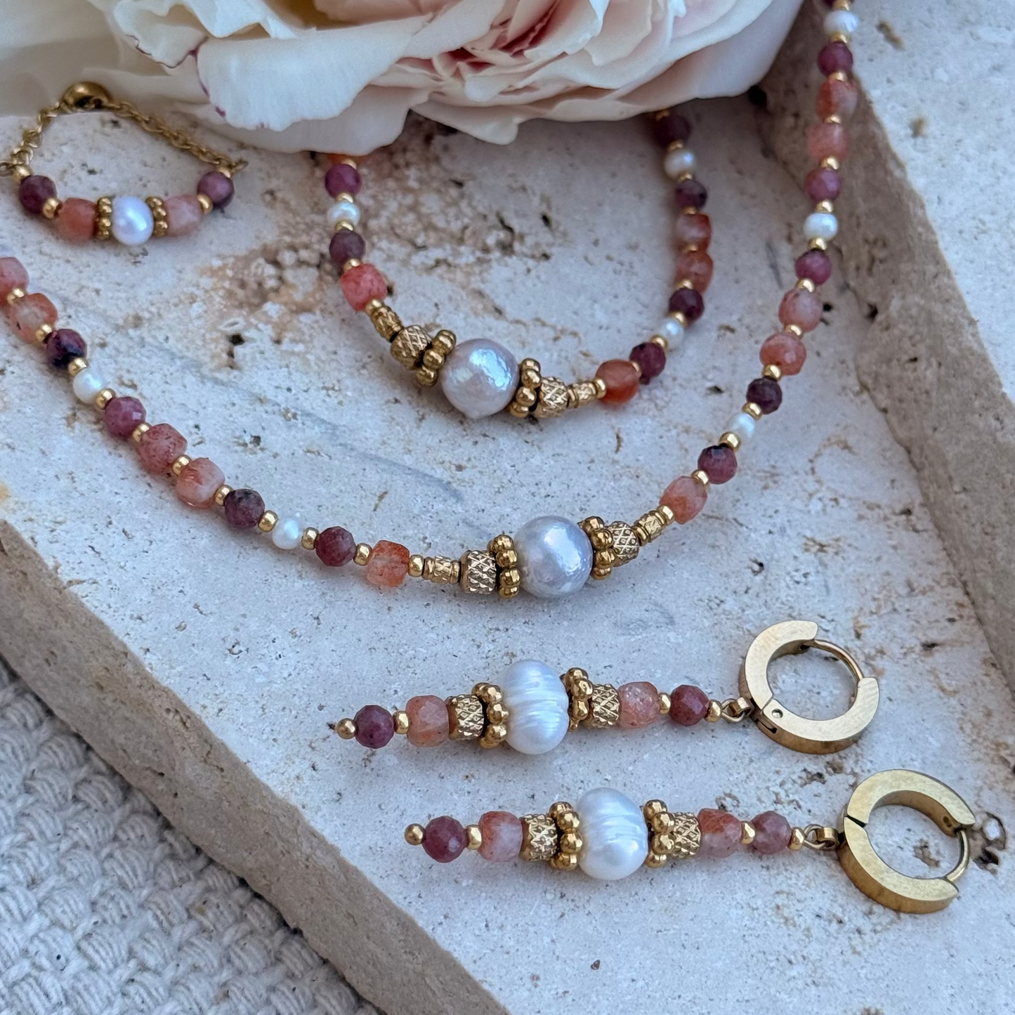 Collier Lumia ; création