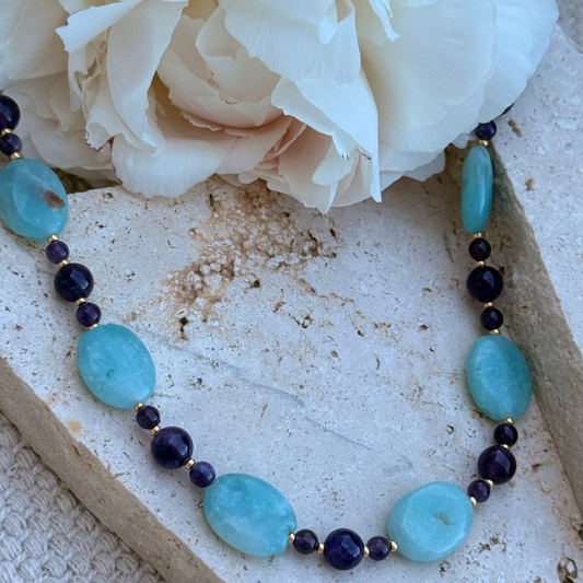Collier Azur ; création