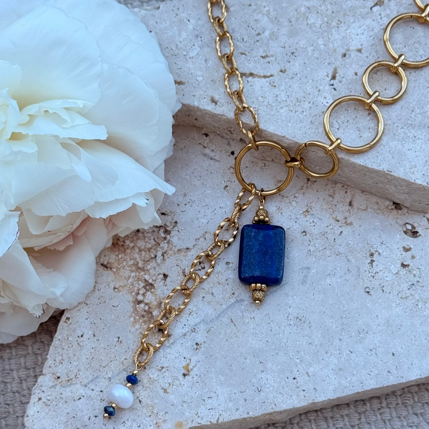 Collier Oceane ; création