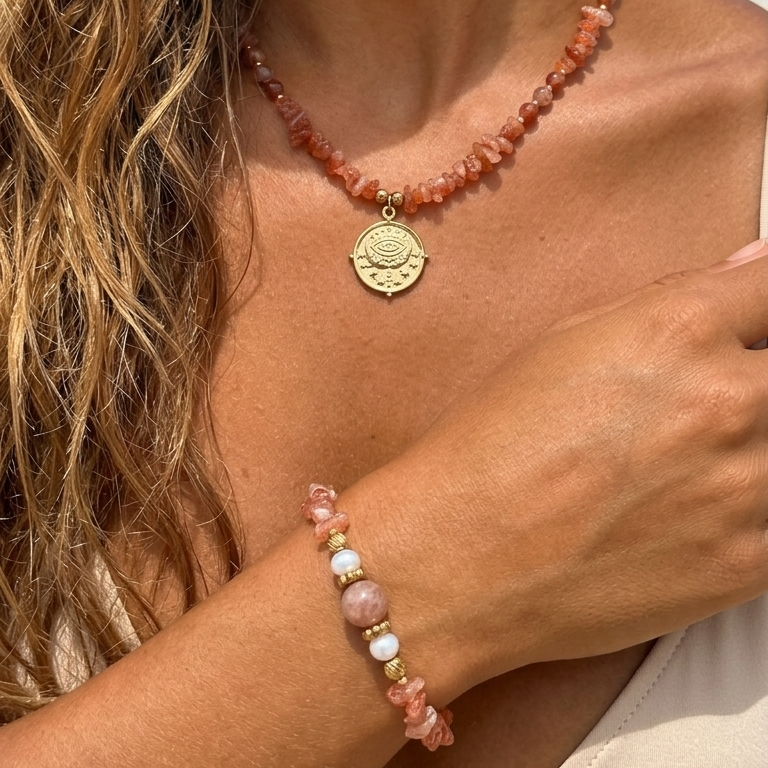 Bracelet Sunset ; création