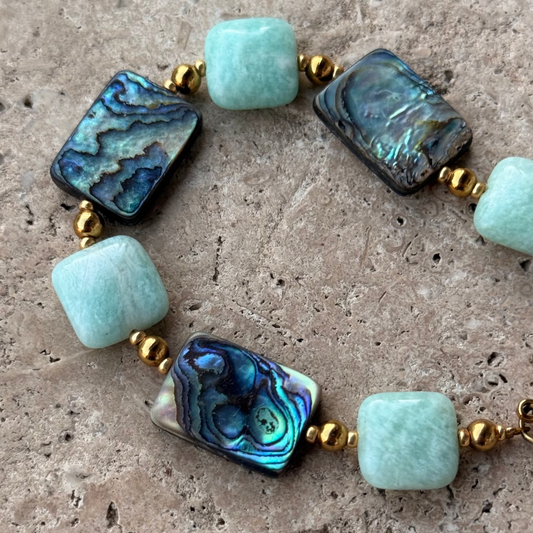 Bracelet Abalone ; création