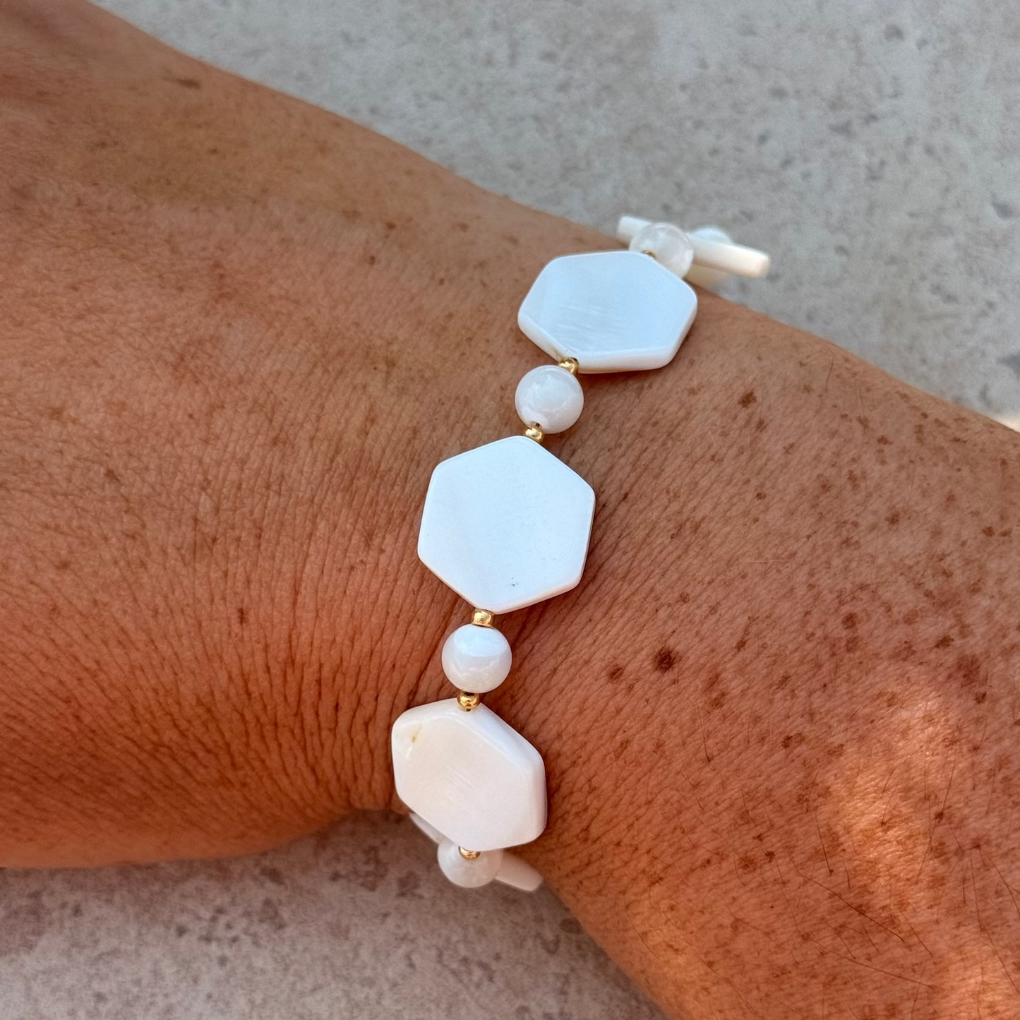 Bracelet White ; création
