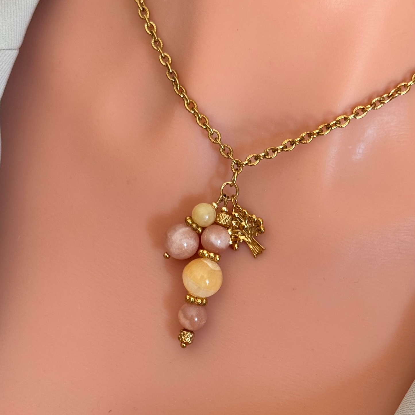 Collier Soraya Grigri ; Création
