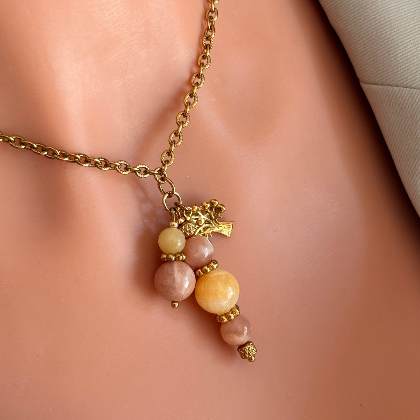 Collier Soraya Grigri ; Création