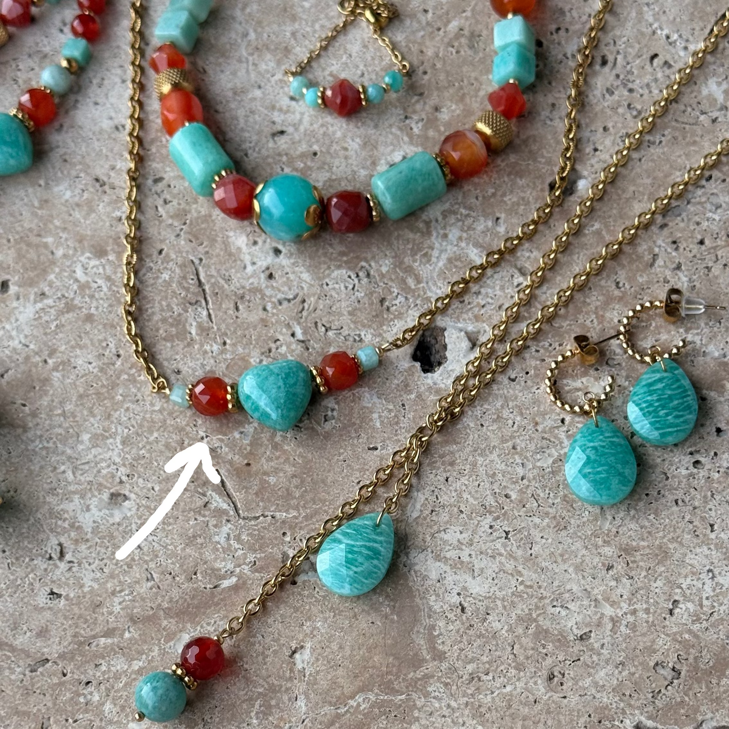 Collier Piana Love ; création