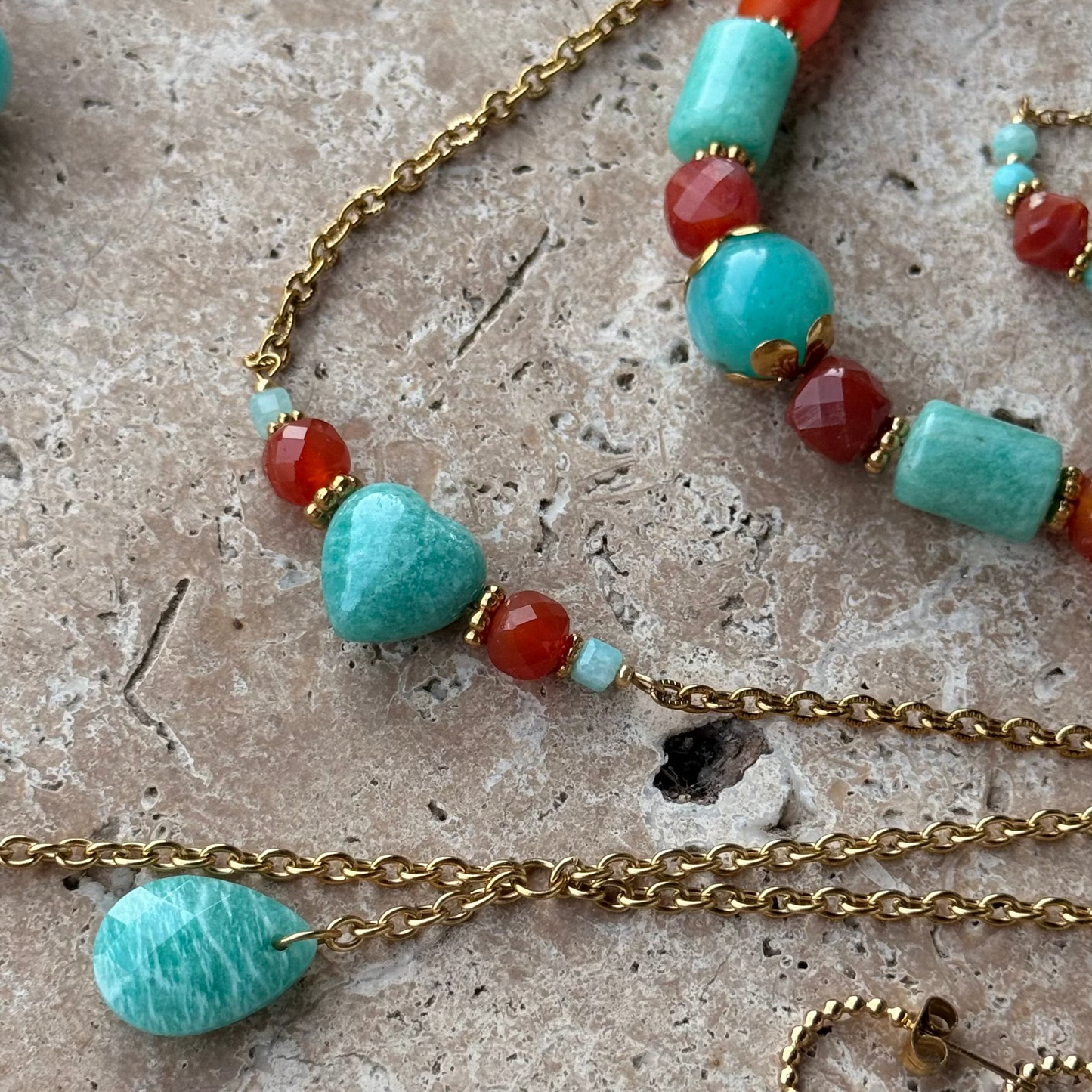 Collier Piana Love ; création