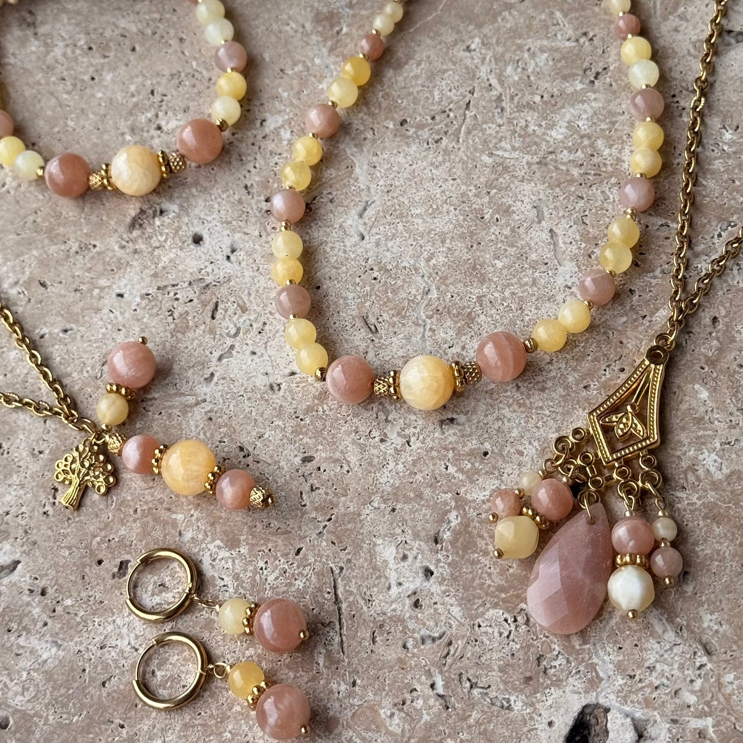 Collier Soraya Grigri ; Création