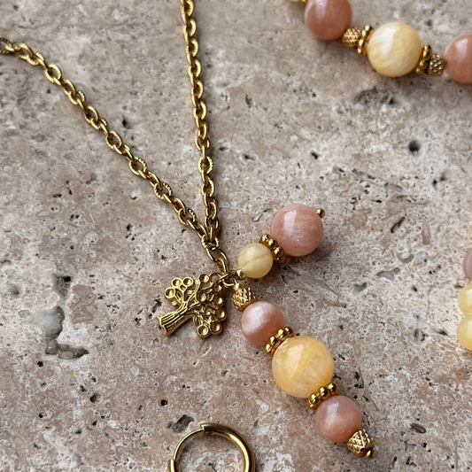 Collier Soraya Grigri ; Création