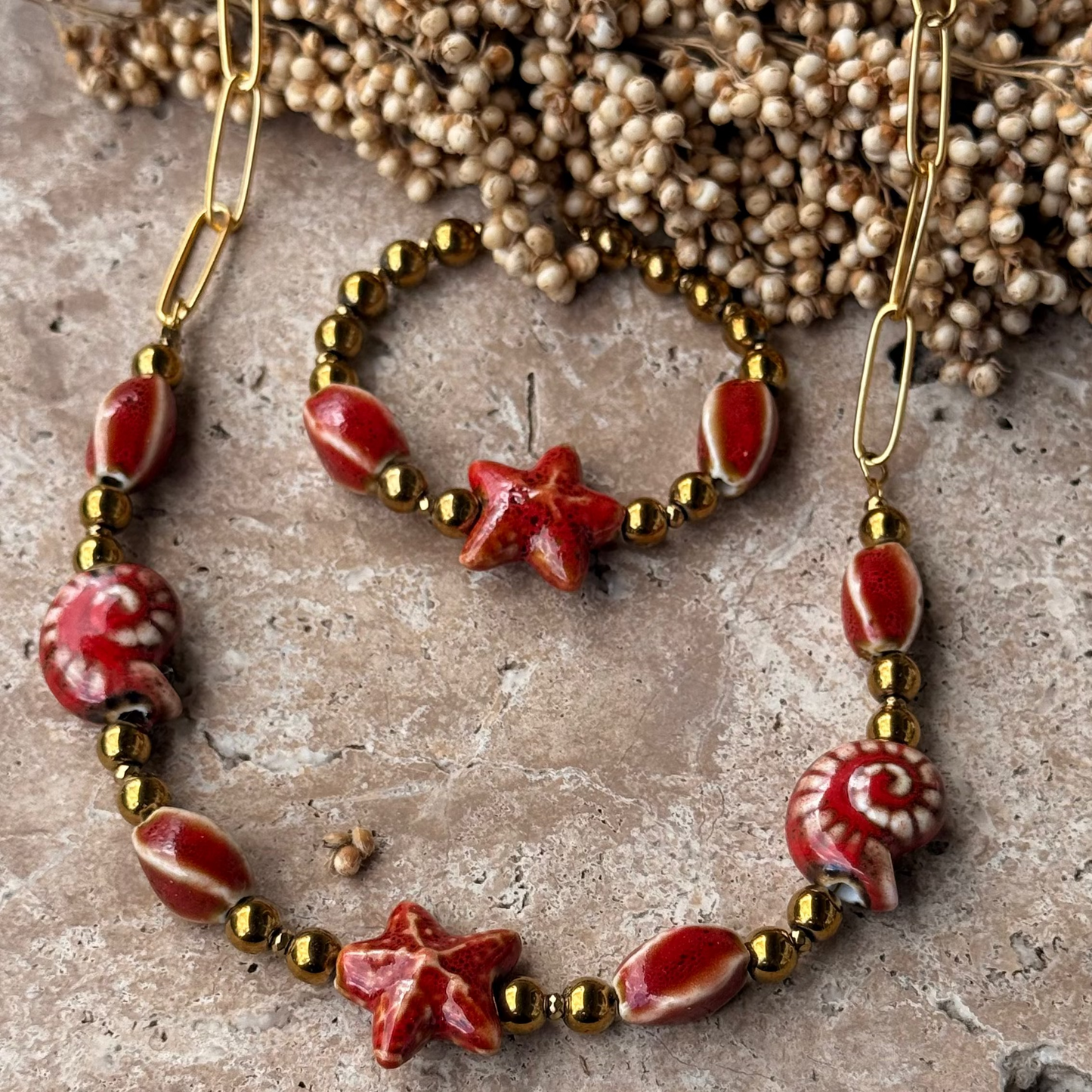 Collier Shell , création