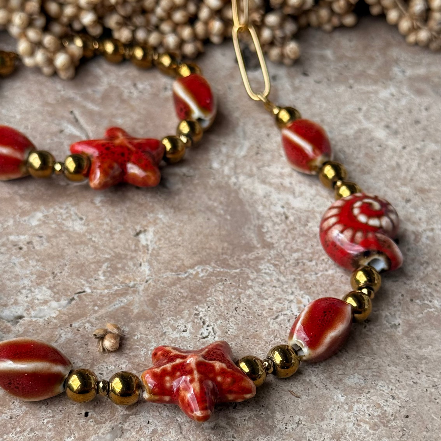 Collier Shell , création