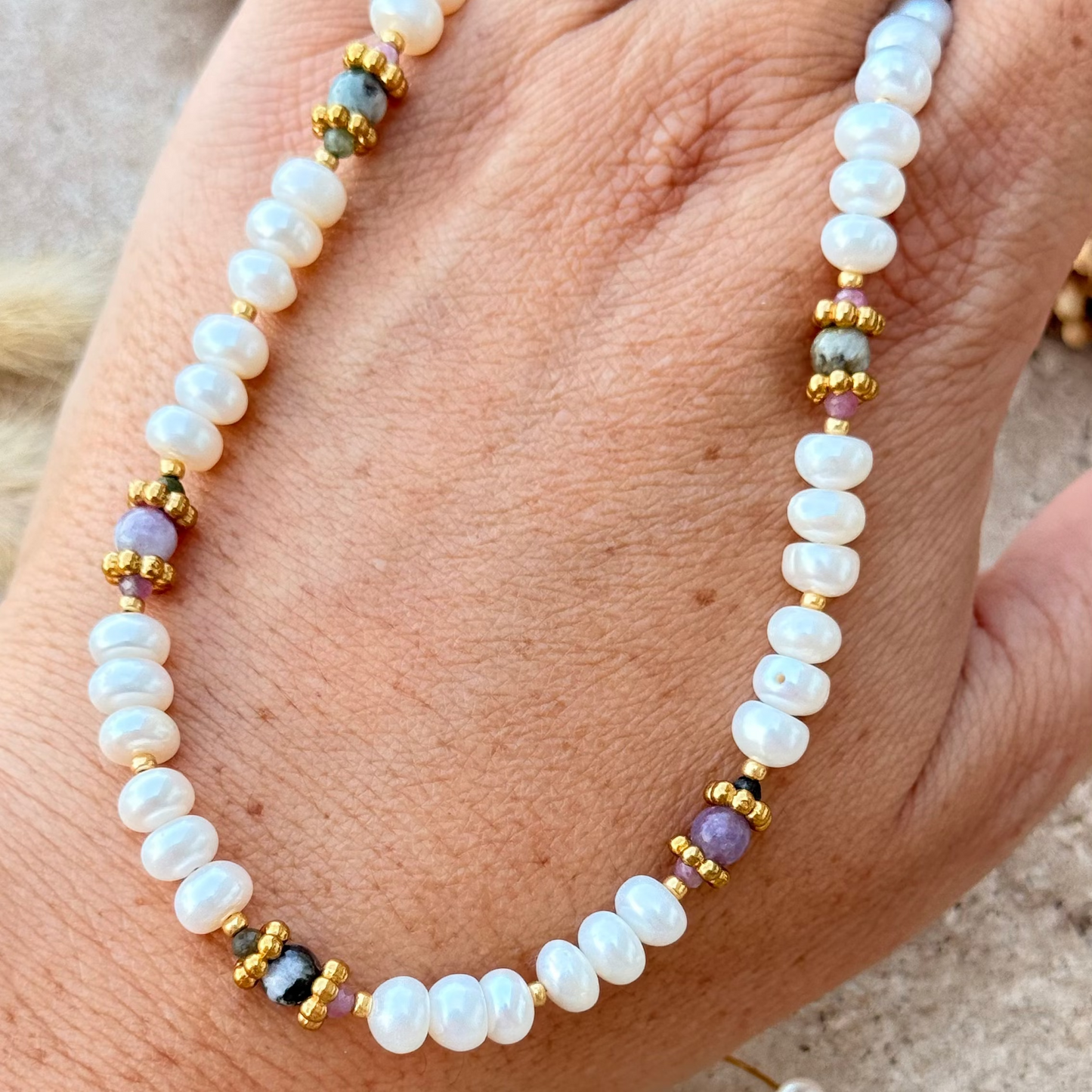 Collier Douceur  ; création