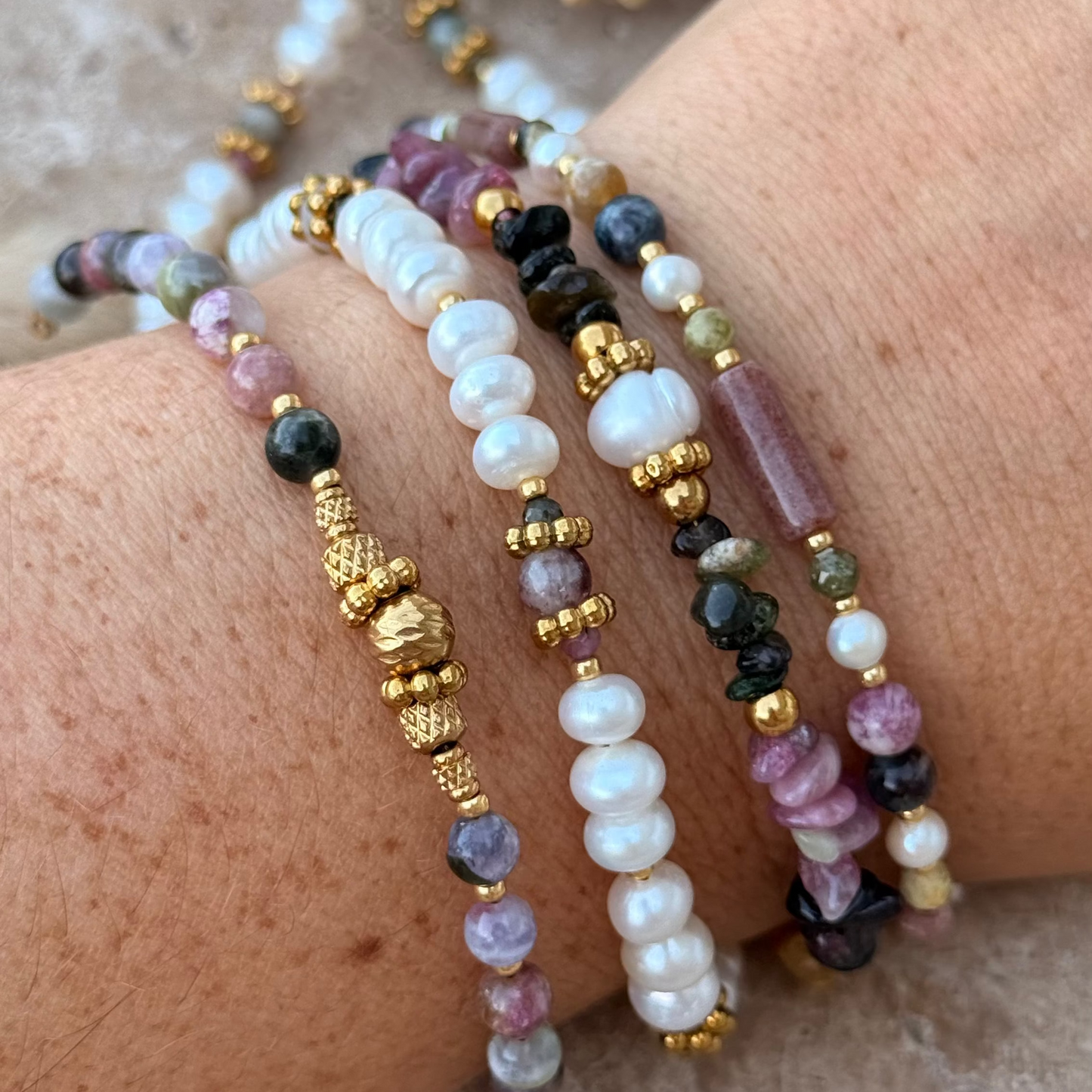 Bracelet Cléa ; création