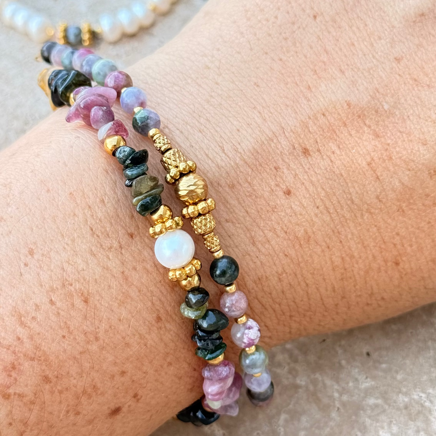 Bracelet Cléa ; création