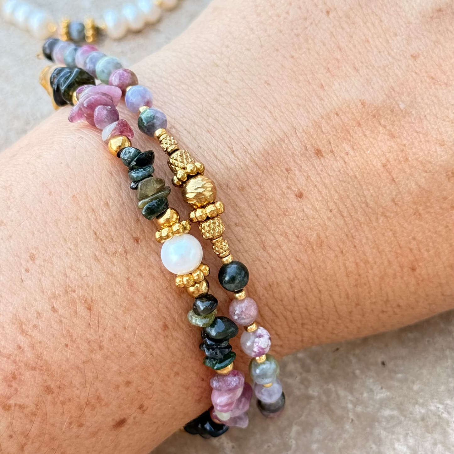 Bracelet Cléa ; création