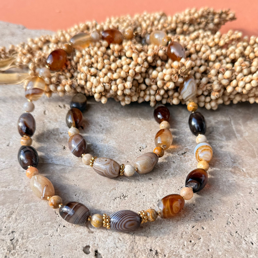 Collier Coffee ; création