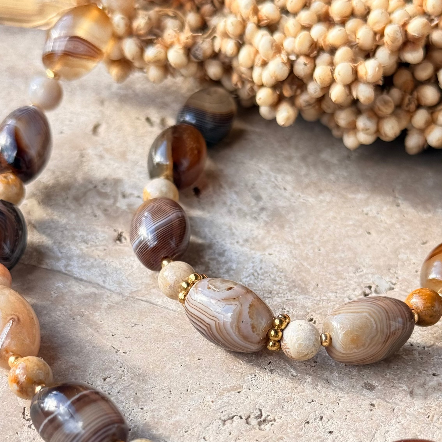 Bracelet Coffee; création