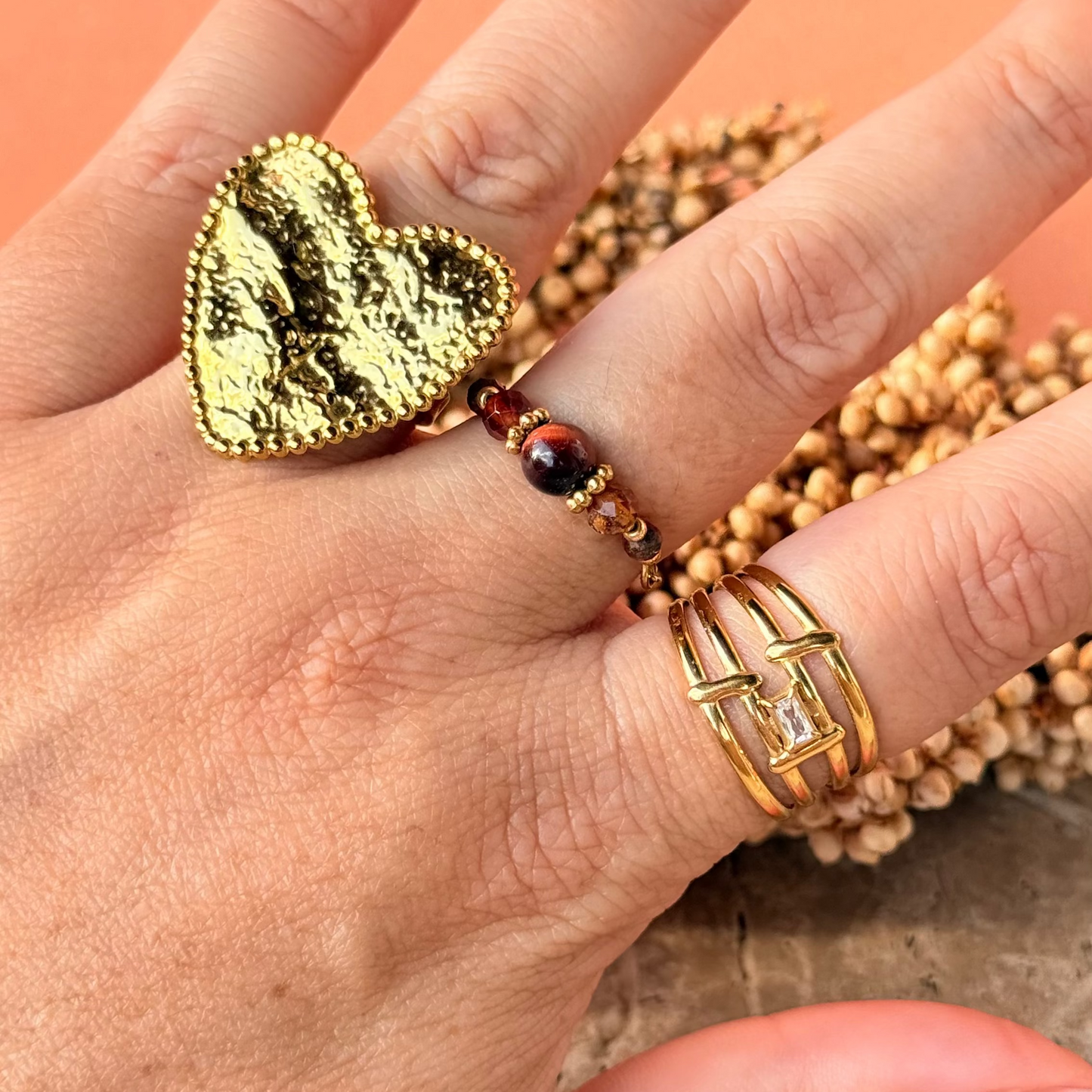 Bague Elixir ; création