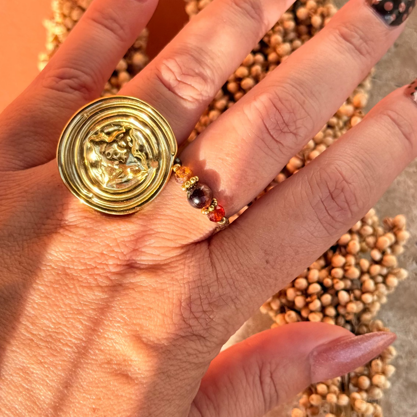 Bague Elixir ; création